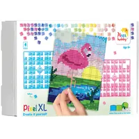 Pixelhobby XL Geschenkset 4 platen Flamingo 28011