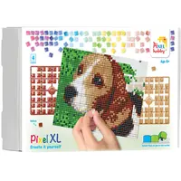 Pixelhobby XL patroon 4 platen Beagle 28019