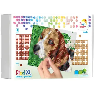 PixelHobby Pixelhobby XL patroon 4 platen Beagle 28019