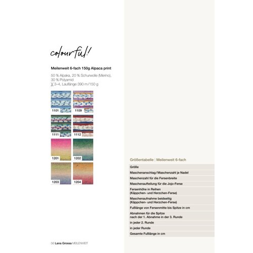 Lana Grossa Best of Meilenweit breiboek