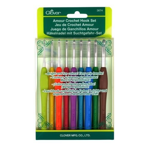 Clover Clover Amour Haaknaaldenset 2.0-6.0 mm Clover Clover Amour Haaknaaldenset 2.0-6.0 mm