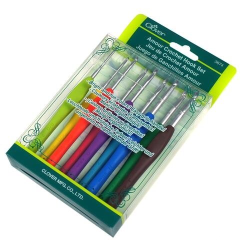 Clover Clover Amour Haaknaaldenset 2.0-6.0 mm Clover Clover Amour Haaknaaldenset 2.0-6.0 mm