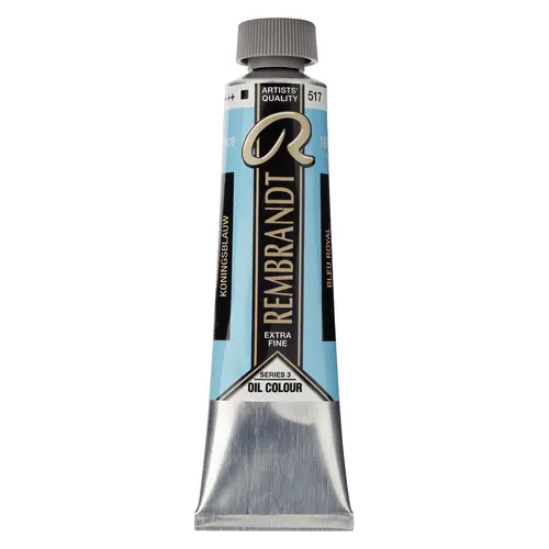 Rembrandt Rembrandt Olieverf Tube 40 ml Koningsblauw 517 Rembrandt Rembrandt Olieverf Tube 40 ml Koningsblauw 517
