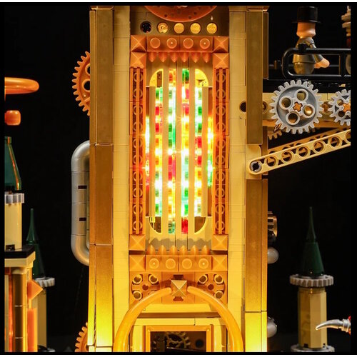 Lumibricks Lumibricks Steampunk Watch Tower 3D Modelbouw Lumibricks Lumibricks Steampunk Watch Tower 3D Modelbouw