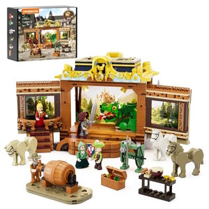 Lumibricks Lumibricks Medieval Troupe Carriage 3D Bouwpakket