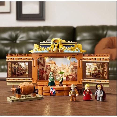 Lumibricks Lumibricks Medieval Troupe Carriage 3D Bouwpakket Lumibricks Lumibricks Medieval Troupe Carriage 3D Bouwpakket
