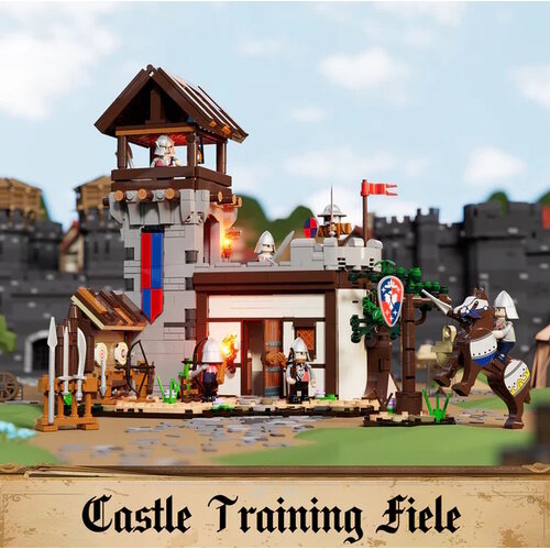 Lumibricks Lumibricks Training Ground 3D Bouwpakket Lumibricks Lumibricks Training Ground 3D Bouwpakket