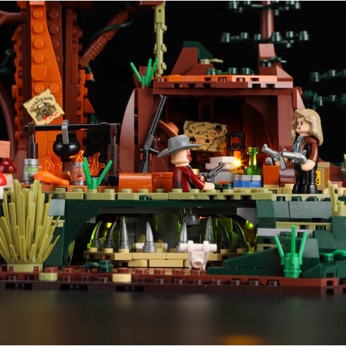 Lumibricks Lumibricks Sequoia Bandit Camp 3D Bouwpakket Lumibricks Lumibricks Sequoia Bandit Camp 3D Bouwpakket