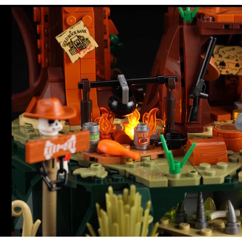 Lumibricks Lumibricks Sequoia Bandit Camp 3D Bouwpakket Lumibricks Lumibricks Sequoia Bandit Camp 3D Bouwpakket