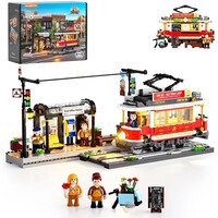Lumibricks Heritage Tram and Station 3D Bouwpakket