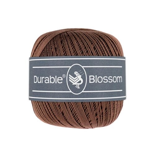 Durable Durable Blossom brei- en haakgaren Coffee 385 Durable Durable Blossom brei- en haakgaren Coffee 385