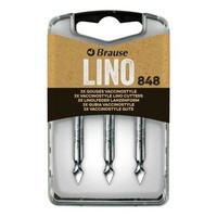 Lino gutsen 3 stuks met Sténo penpunten nr 848