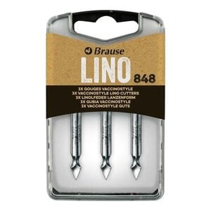 Lino gutsen 3 stuks met Sténo penpunten nr 848