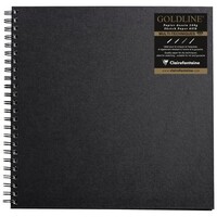 Clairefontaine Goldline Tekenboek vierkant 30.5 x 30.5 cm 140 grams met ringband