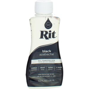 Rit Rit Liquid Dye Zwart 236 ml Rit Rit Liquid Dye Zwart 236 ml
