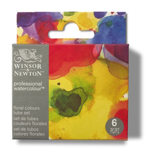 Winsor & Newton Winsor & Newton Professional Watercolour 6 x 5 ml Floral Set