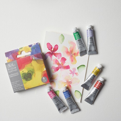 Winsor & Newton Winsor & Newton Professional Watercolour 6 x 5 ml Floral Set