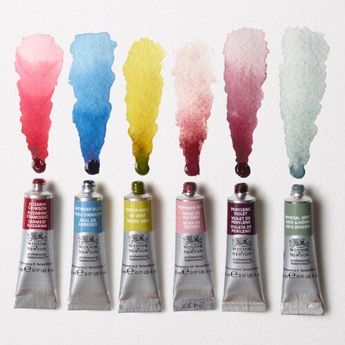 Winsor & Newton Winsor & Newton Professional Watercolour 6 x 5 ml Mindful Winsor & Newton Winsor & Newton Professional Watercolour 6 x 5 ml Mindful