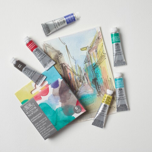 Winsor & Newton Winsor & Newton Professional Watercolour 6 x 5 ml Urban Sketching