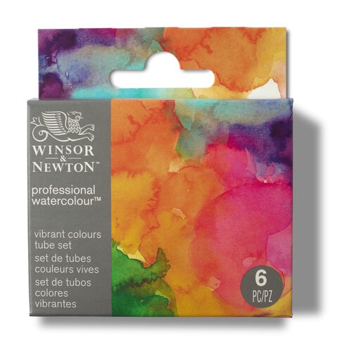 Winsor & Newton Winsor & Newton Professional Watercolour 6 x 5 ml Vibrant Winsor & Newton Winsor & Newton Professional Watercolour 6 x 5 ml Vibrant