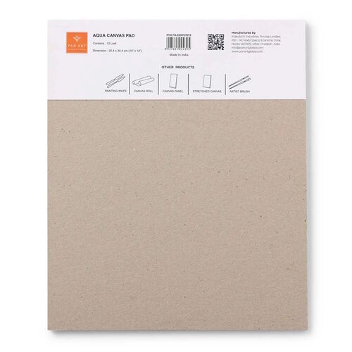 Pan Art Katoen Canvas verfblok aquarel 12 vel 320 grams Pan Art Katoen Canvas verfblok aquarel 12 vel 320 grams