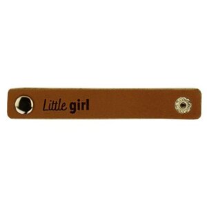 Durable Leren Label Little Girl 10 x 1,5 cm 2 stuks Durable Leren Label Little Girl 10 x 1,5 cm 2 stuks