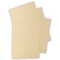 Pan Art Beige Deckle-edge papier egaal 100% katoen 22 x 28 cm 10 vel