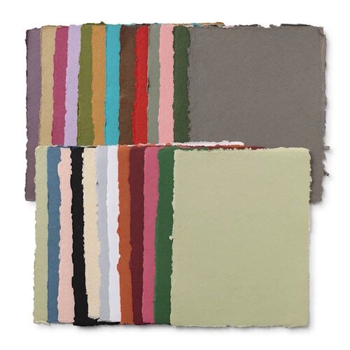 Pan Art Pan Art Lila Deckle-edge papier egaal 100% katoen 22 x 28 cm 10 vel Pan Art Pan Art Lila Deckle-edge papier egaal 100% katoen 22 x 28 cm 10 vel