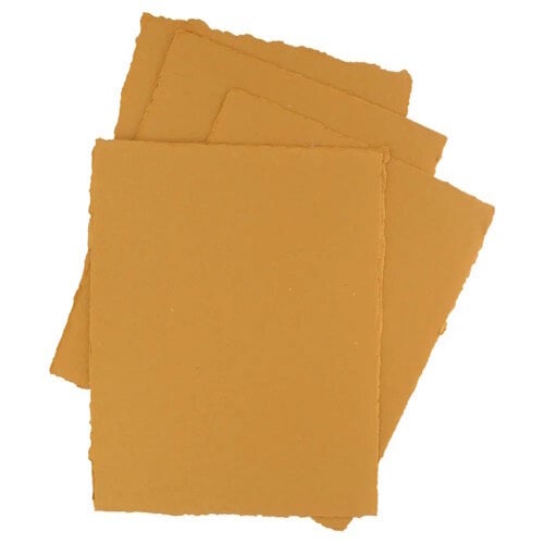 Pan Art Pan Art Koper Deckle-edge papier egaal 100% katoen 22 x 28 cm 10 vel Pan Art Pan Art Koper Deckle-edge papier egaal 100% katoen 22 x 28 cm 10 vel