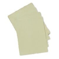 Pan Art Beigegroen Deckle-edge papier egaal 100% katoen 22 x 28 cm 10 vel