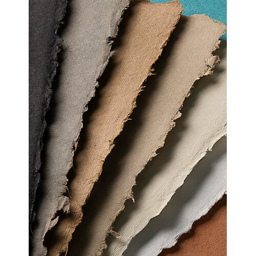 Pan Art Pan Art Olijf Deckle-edge papier egaal 100% katoen 22 x 28 cm 10 vel Pan Art Pan Art Olijf Deckle-edge papier egaal 100% katoen 22 x 28 cm 10 vel