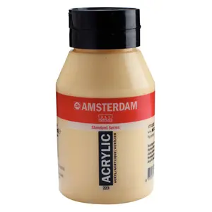 Amsterdam Amsterdam Acrylverf 1000 ml Napelsgeel Donker 223 Amsterdam Amsterdam Acrylverf 1000 ml Napelsgeel Donker 223