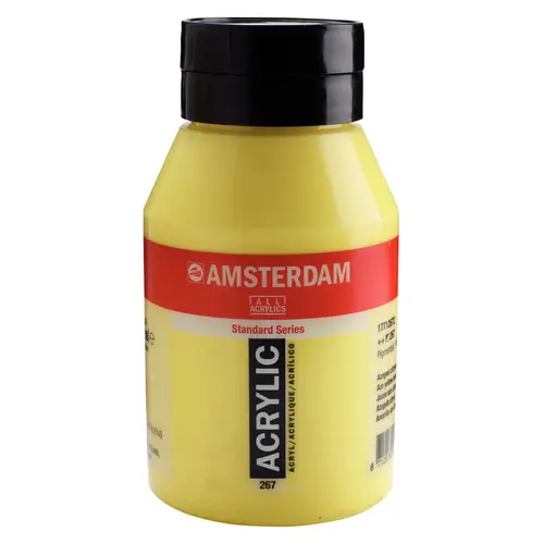 Amsterdam Amsterdam Acrylverf 1000 ml Azogeel Citroen 267 Amsterdam Amsterdam Acrylverf 1000 ml Azogeel Citroen 267