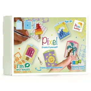 PixelHobby Pixel Sleutelhanger Box Zomer