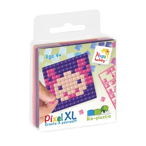 PixelHobby Pixelhobby Pixel XL Magnet Fun Set Axolotl Roze PixelHobby Pixelhobby Pixel XL Magnet Fun Set Axolotl Roze