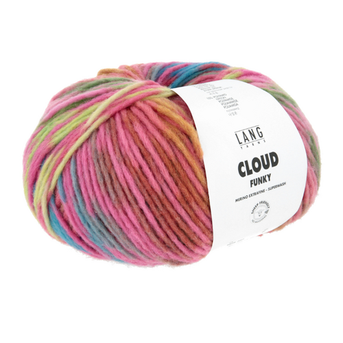 Lang Yarns Lang Yarns Cloud Funky 0027 Lang Yarns Lang Yarns Cloud Funky 0027