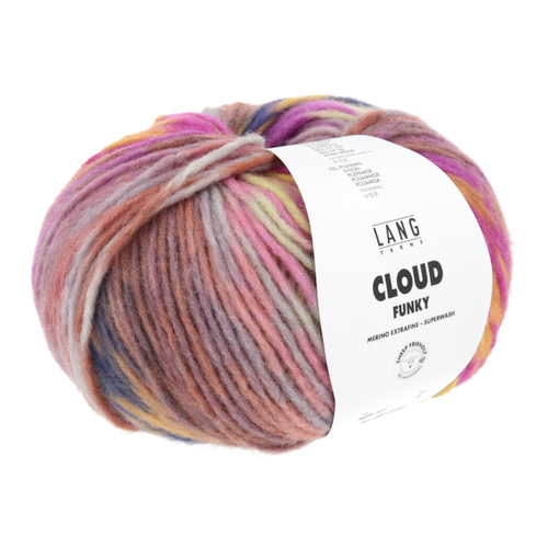 Lang Yarns Lang Yarns Cloud Funky 0023 Lang Yarns Lang Yarns Cloud Funky 0023