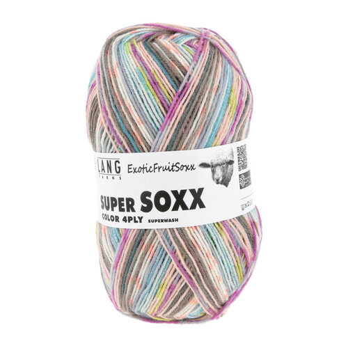 Lang Yarns Lang Yarns Super Soxx Exotic Fruit 100 gram