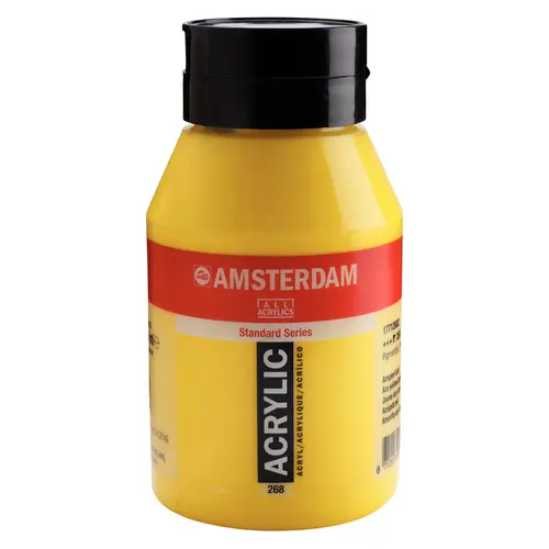 Amsterdam Amsterdam Acrylverf 1000 ml Azogeel Licht 268 Amsterdam Amsterdam Acrylverf 1000 ml Azogeel Licht 268