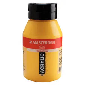 Amsterdam Amsterdam Acrylverf 1000 ml Azogeel Middel 269 Amsterdam Amsterdam Acrylverf 1000 ml Azogeel Middel 269