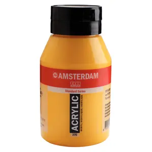 Amsterdam Amsterdam Acrylverf 1000 ml Azogeel Donker 270 Amsterdam Amsterdam Acrylverf 1000 ml Azogeel Donker 270