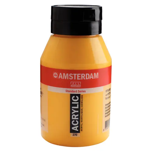 Amsterdam Amsterdam Acrylverf 1000 ml Azogeel Donker 270 Amsterdam Amsterdam Acrylverf 1000 ml Azogeel Donker 270