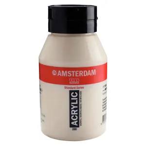 Amsterdam Amsterdam Acrylverf 1000 ml Titaanbuff Licht 289 Amsterdam Amsterdam Acrylverf 1000 ml Titaanbuff Licht 289