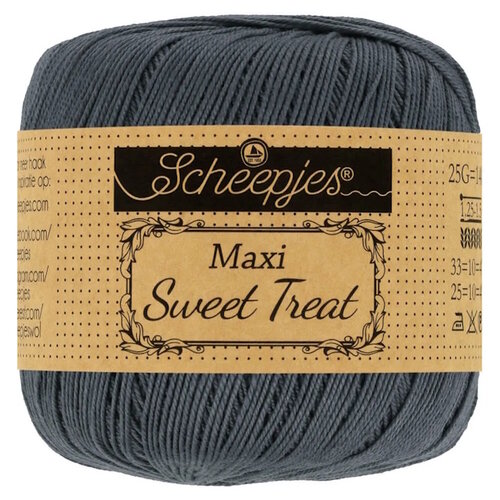 Scheepjeswol Scheepjes Maxi Sweet Treat 25 gram nr 393 Charcoal Scheepjeswol Scheepjes Maxi Sweet Treat 25 gram nr 393 Charcoal
