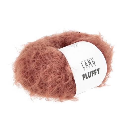 Lang Yarns Lang Yarns Fluffy 0076 Roestbruin