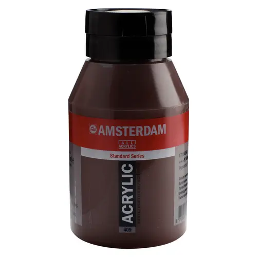 Amsterdam Amsterdam Acrylverf 1000 ml Omber Gebrand 409