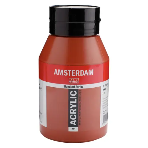 Amsterdam Amsterdam Acrylverf 1000 ml Sienna Gebrand 411