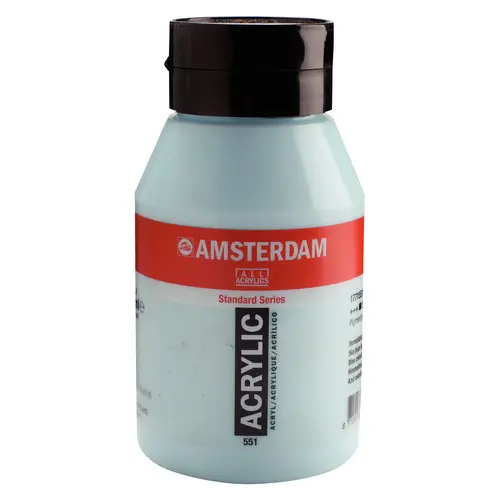 Amsterdam Amsterdam Acrylverf 1000 ml Hemelsblauw Licht 551 Amsterdam Amsterdam Acrylverf 1000 ml Hemelsblauw Licht 551