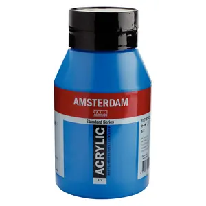 Amsterdam Amsterdam Acrylverf 1000 ml Primaircyaan 572