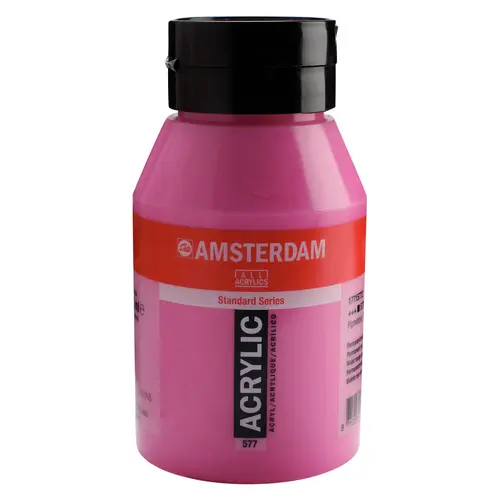 Amsterdam Amsterdam Acrylverf 1000 ml Permanentroodviolet Licht 577